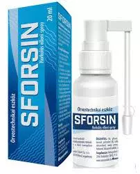Sforsin spray horkolás ellen 20ml