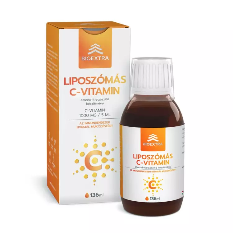 Bioextra Liposzómás C-vitamin étrendkieg. folyadék 136ml Bioextra Liposzómás C-vitamin étrendkieg. folyadék 136ml