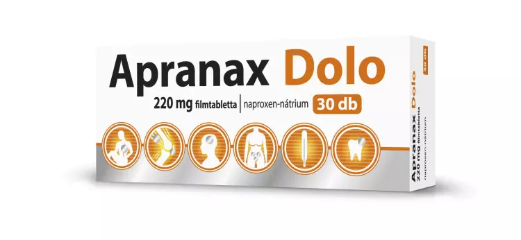 Apranax Dolo 220 mg filmtabletta 30x Apranax Dolo 220 mg filmtabletta 30x