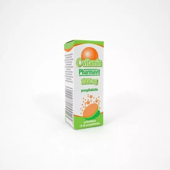 C-vitamin Pharmavit 1000 mg pezsgőtabletta 10x
