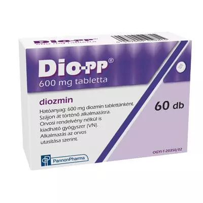 Dio-PP 600 mg tabletta 60x Dio-PP 600 mg tabletta 60x