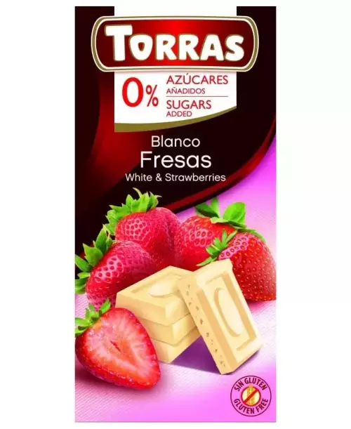 Torras Epres Fehércsokoládé CM. GM. 75g