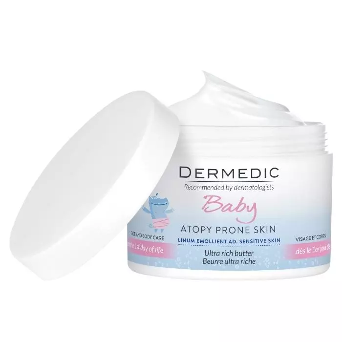 Dermedic Linum E. Baby Gazdagon tápláló testvaj 225g Dermedic Linum E. Baby Gazdagon tápláló testvaj 225g
