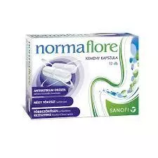 Normaflore kemény kapszula 12x