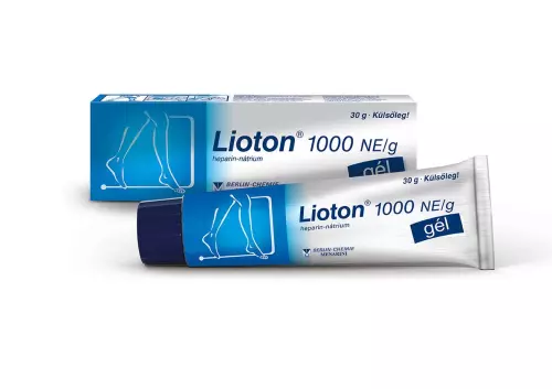 Lioton 1000 NE/g gél 1x 30g