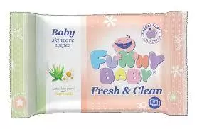 Funny baby törlőkendő Fresh&Clean 72x Funny baby törlőkendő Fresh&Clean 72x