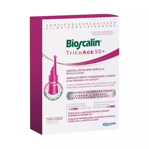 Bioscalin TricoAge 50+ ampulla hajhullás ellen 8x3,5ml