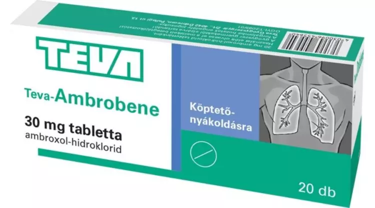 Teva-Ambrobene 30 mg tabletta 20x Teva-Ambrobene 30 mg tabletta 20x