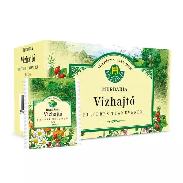 Herbária Vízhajtó teakeverék filteres 20x Herbária Vízhajtó teakeverék filteres 20x
