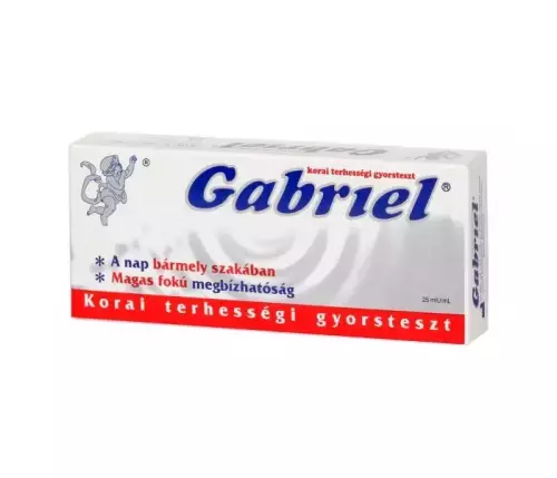 Gabriel terhességi teszt 1x