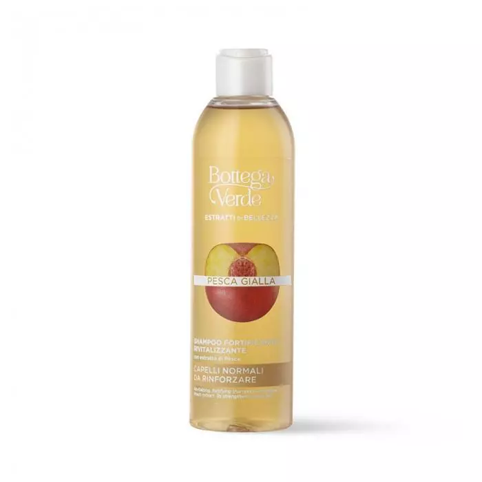 Bottega Verde sárga őszibarack revitalizáló erősítő sampon 250ml Bottega Verde sárga őszibarack revitalizáló erősítő sampon 250ml