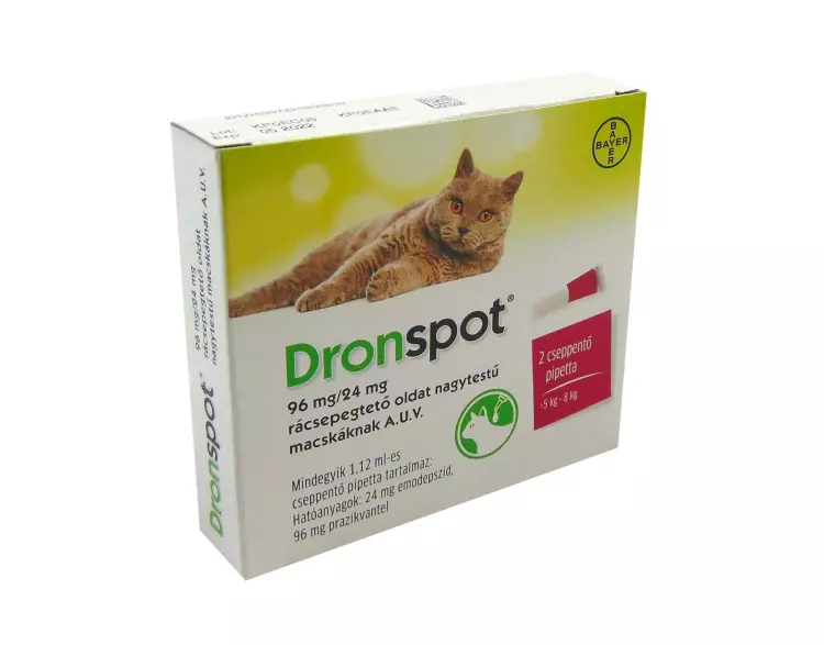 Dronspot spot-on Cat (5-8 kg) 2x Dronspot spot-on Cat (5-8 kg) 2x