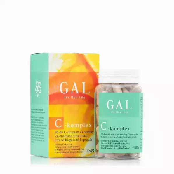 GAL C-komplex étrendkiegészítő kapszula 90x GAL C-komplex étrendkiegészítő kapszula 90x