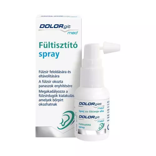 Dolorgit Med fültisztító spray 20ml