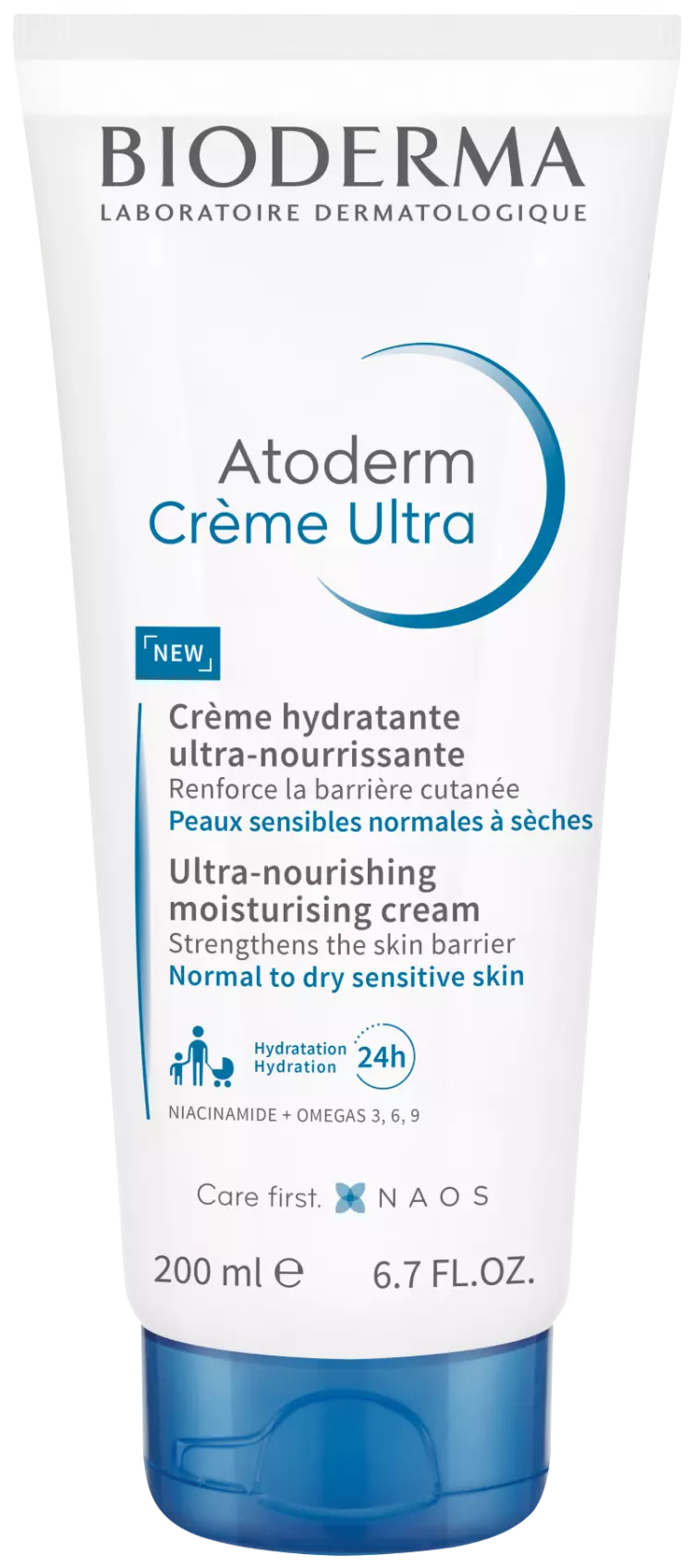 Bioderma Atoderm Ultra testápoló krém 200ml Bioderma Atoderm Ultra testápoló krém 200ml