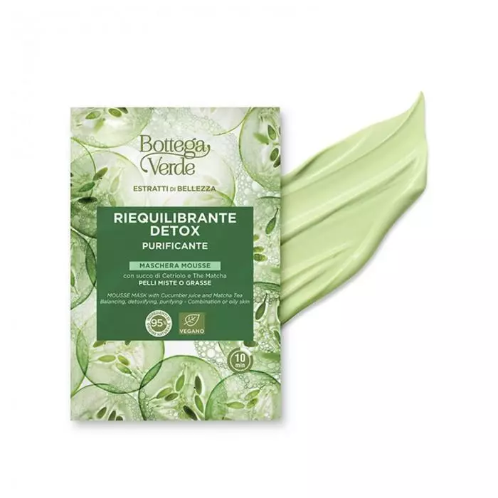 Bottega Verde Beauty Extracts uborka kivon. maszk 8ml Bottega Verde Beauty Extracts uborka kivon. maszk 8ml