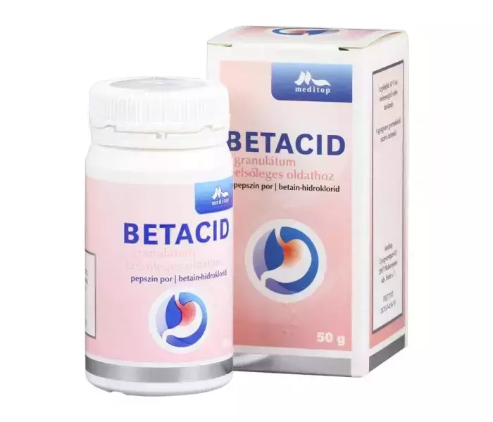 Betacid granulátum belsőleges oldathoz 1x50g Betacid granulátum belsőleges oldathoz 1x50g