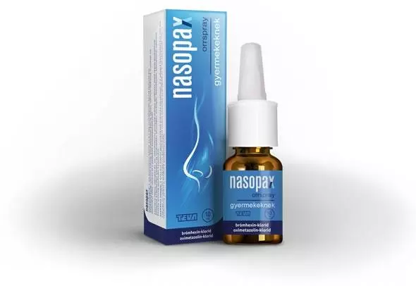 Nasopax Duo orrspray gyermekeknek 1x10ml Nasopax Duo orrspray gyermekeknek 1x10ml