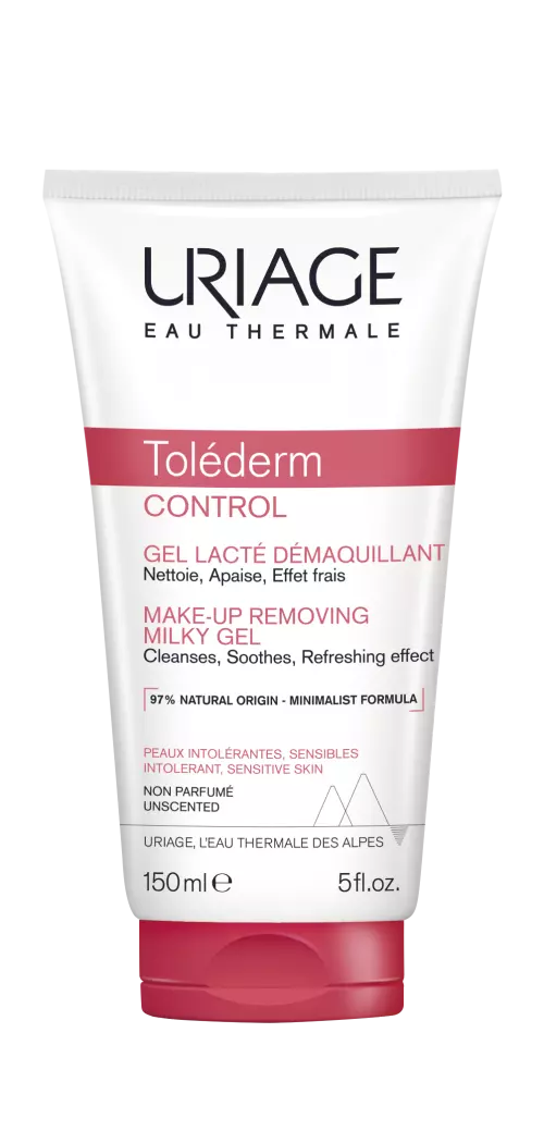 Uriage Toléderm Control sminklemosó tej gél 150ml