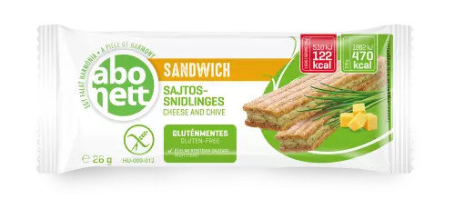 Abonett Sandwich sajtos-snidlinges GM. 26g