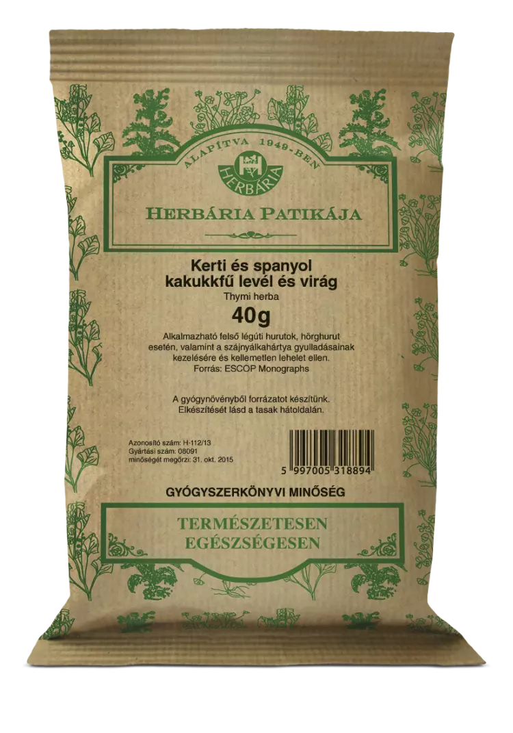 HERBÁRIA Kakukkfű 40g HERBÁRIA Kakukkfű 40g