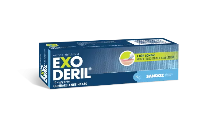 Exoderil 10 mg/g krém 1x15g Exoderil 10 mg/g krém 1x15g