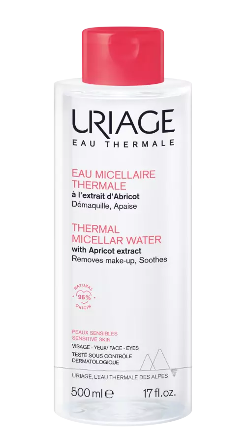 Uriage Termál micellás arctiszt/sminkelt. érz.bőr 500ml