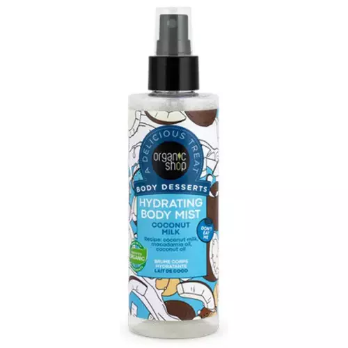 Organic Shop Kókuszvizes hidratáló testpermet 200ml