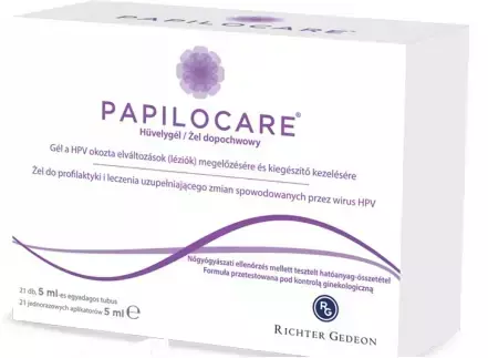 Papilocare hüvelygél 21x5ml Papilocare hüvelygél 21x5ml