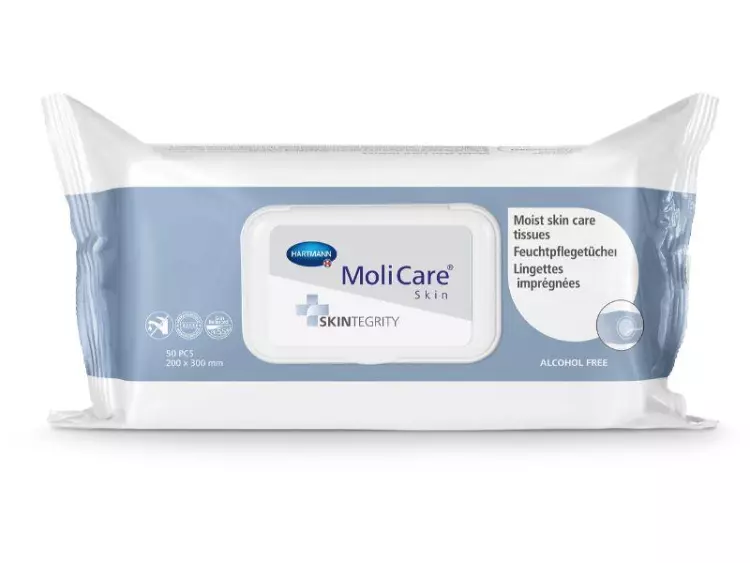 MoliCare Skin nedves törlőkendő 50x MoliCare Skin nedves törlőkendő 50x