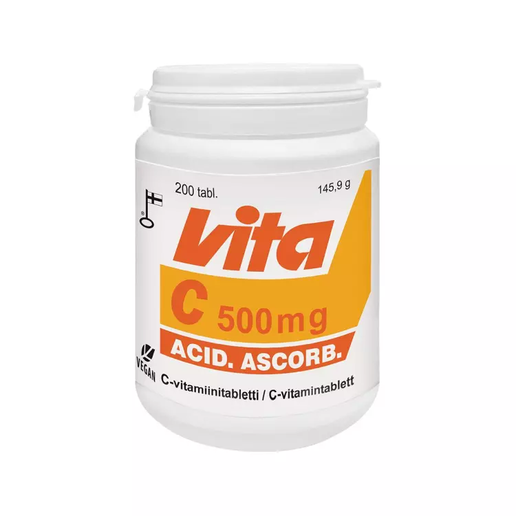 Vita C 500 mg tabletta Vitabalans 200x Vita C 500 mg tabletta Vitabalans 200x