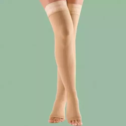 Elastomed Komfort AF combközépig érő harisnya II kompresszió