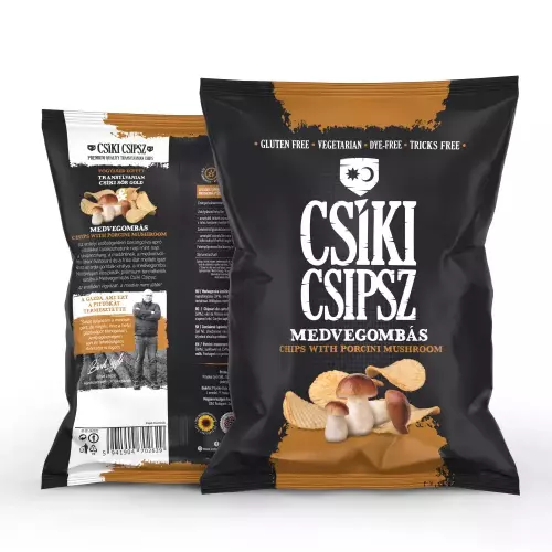 Csíki Csipsz medvegombás chips 50g