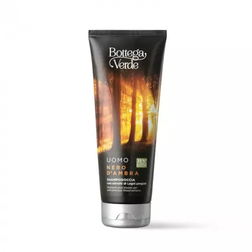 Bottega Verde Nero D'Ambra sampon és tusfürdő 200ml