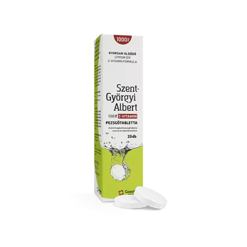 Szent- Györgyi Albert C-vitamin 1000mg pezsgőtbl. 20x