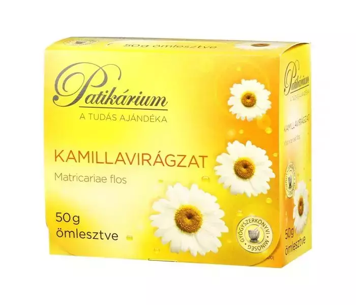 Kamillavirág tea PATIKÁRIUM 50g Kamillavirág tea PATIKÁRIUM 50g