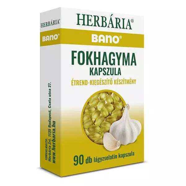 Báno fokhagyma kapszula 90x Báno fokhagyma kapszula 90x