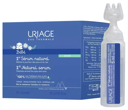 Uriage Baba Termálvíz cseppek 15x5ml