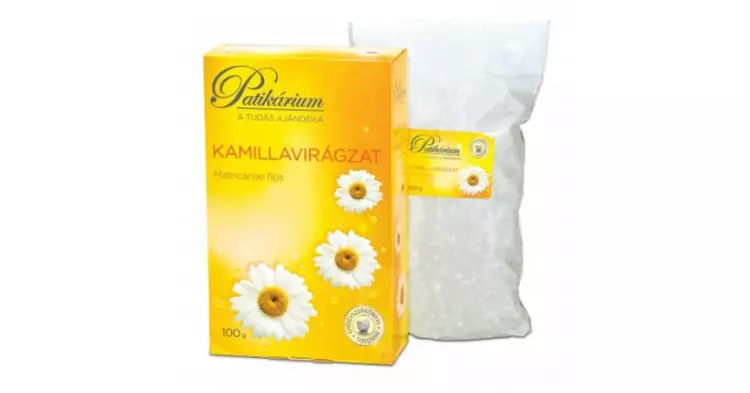 Kamillavirág tea PATIKÁRIUM 100g Kamillavirág tea PATIKÁRIUM 100g