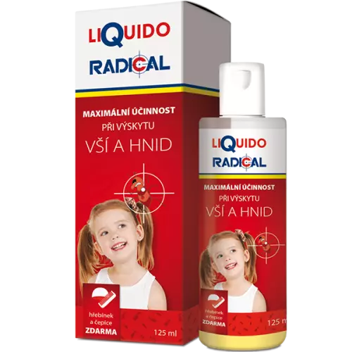 Liquido Radical fejtetű serkeirtó sampon 125ml