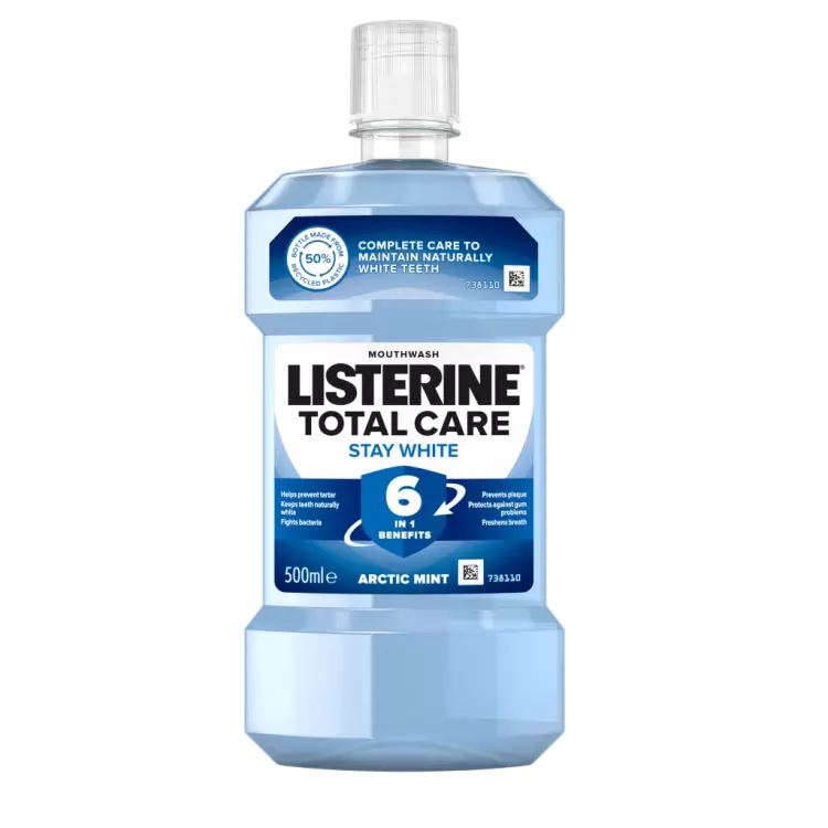 Listerine Stay White szájvíz 500ml Listerine Stay White szájvíz 500ml