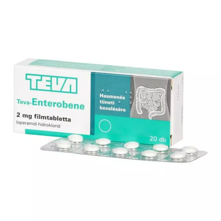 Teva-Enterobene 2 mg filmtabletta 20x Teva-Enterobene 2 mg filmtabletta 20x