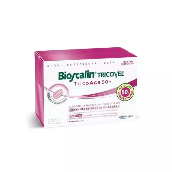 Bioscalin Tricovel TricoAge 50+ étrendkieg. tabl. 60x Bioscalin Tricovel TricoAge 50+ étrendkieg. tabl. 60x