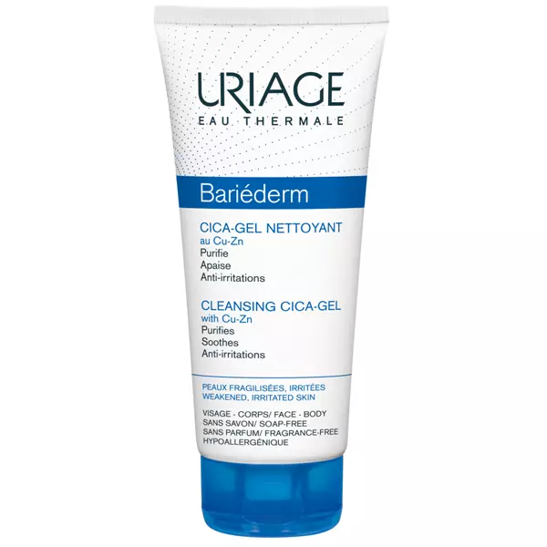 Uriage Bariéderm Cica Cu-Zn mosakodógél 200ml Uriage Bariéderm Cica Cu-Zn mosakodógél 200ml