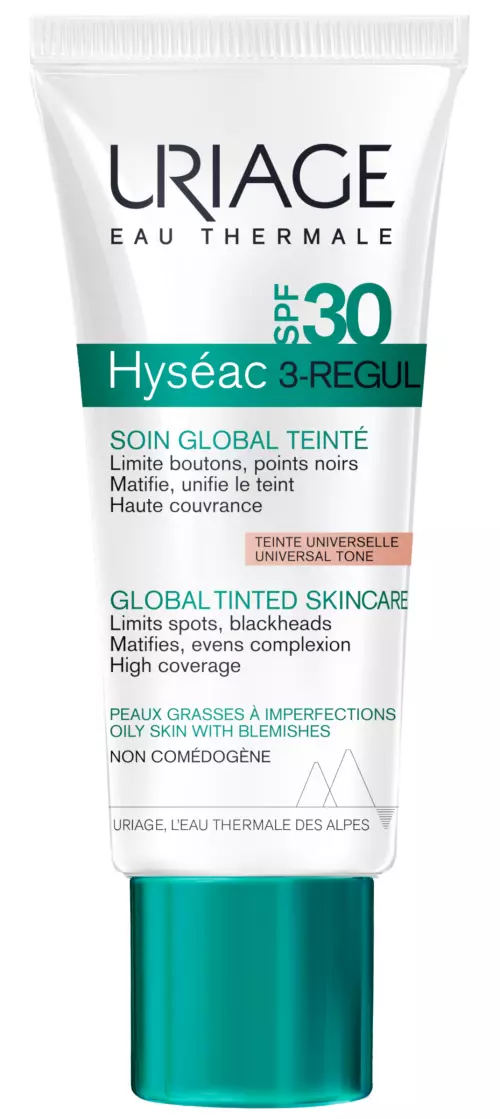 Uriage Hyséac 3-Regul színezett krém SPF30 40ml