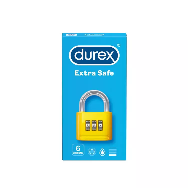 Durex Óvszer Extra Safe 6x Durex Óvszer Extra Safe 6x