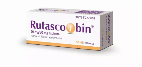 Rutascorbin 20 mg/50 mg tabletta 50x
