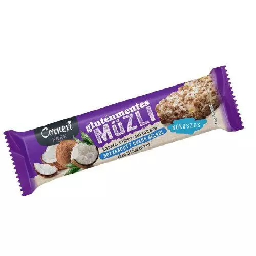 Cornexi müzliszelet kókusz GM. HCM. 25g Cornexi müzliszelet kókusz GM. HCM. 25g