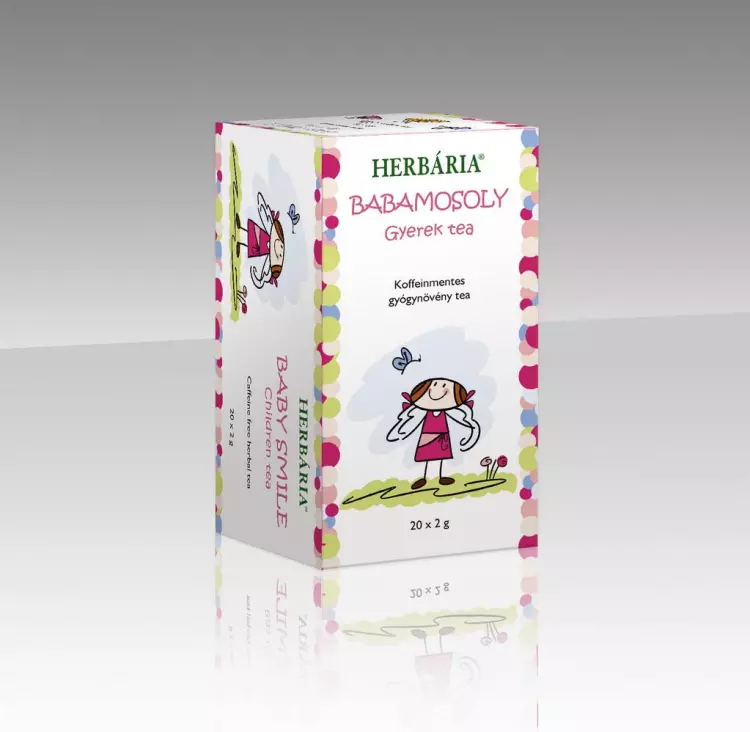 Babamosoly gyermek tea filteres HERBÁRIA 20x2g Babamosoly gyermek tea filteres HERBÁRIA 20x2g