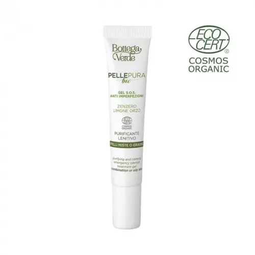 BottegaVerde Pelle pura bio pattanás kezelő gél 10ml